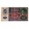10 Korona Bankjegy 1915 Deutschösterreich felülbélyezéssel G-VG
