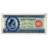 100 Forint Bankjegy 1946 MINTA lyukasztás B000
