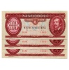 100 Forint Bankjegy 1992 UNC sorszámkövető 3 db