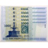 1000 Forint Bankjegy 2015 teljes betűsor UNC azonos sorszám