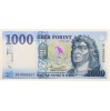 1000 Forint Bankjegy 2017 DE UNC alacsony sorszám
