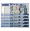1000 Forint Bankjegy 2018 MINTA sorszámkövető 5db