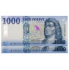 1000 Forint Bankjegy 2021 JB UNC alacsony sorszámkövető pár