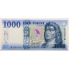 1000 Forint Bankjegy 2021 JB alacsony sorszám