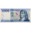 1000 Forint Bankjegy 2021 JD alacsony sorszám