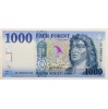 1000 Forint Bankjegy 2021 JG alacsony sorszám