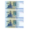1000 Forint Bankjegy Millennium 2000 DA gEF sorszámkövető 3db