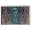 10000 Korona Bankjegy 1918 II.típus Deutschösterreich bélyegzés
