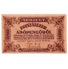 100000 Adópengő 1946 P51A papírránc a jobb oldalon