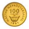 1961 Liszt Ferenc arany 100 Ft Au