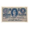 2 Korona Bankjegy 1914 vastag C sorozat aVF