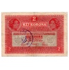 2 Korona Bankjegy 1917 felülbélyegzéssel VF