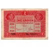 2 Korona Bankjegy 1917 felülbélyegzéssel VF