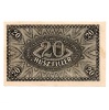 20 Fillér Postatakarékpénztár jegy 1920. XF