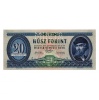 20 Forint Bankjegy 1947 MINTA csak perforáció C000
