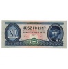 20 Forint Bankjegy 1957 gVF