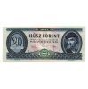 20 Forint Bankjegy 1965 MINTA csak lyukasztás C129