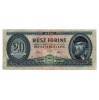 20 Forint Bankjegy 1969 F alacsony sorszámmal