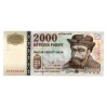 2000 Forint Bankjegy 2002 CB gEF, 1 hajtás