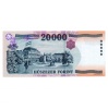 20000 Forint Bankjegy 2007 GC aUNC, hajtatlan