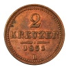 Ferenc József 2 Krajcár 1851 B 