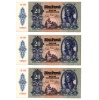 20 Pengő Bankjegy 1941 UNC 3 db sorszámkövető