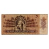 5 Pengő Bankjegy 1939 VF alacsony sorszám 002265