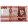 500 Forint Bankjegy 2018 EF UNC alacsony sorszámkövető pár