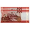 500 Forint Bankjegy 2022 EN UNC alacsony sorszámkövető pár