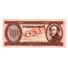 5000 Forint Bankjegy 1993 J sorozat MINTA