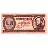 5000 Forint Bankjegy 1995 K sorozat MINTA