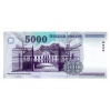 5000 Forint Bankjegy 1999 BH UNC extrém alacsony sorszám 0000004
