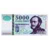 5000 Forint Bankjegy 1999 BH UNC extrém alacsony sorszám 0000004