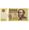 5000 Forint Bankjegy 2017 BB széria UNC