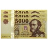 5000 Forint Bankjegy 2017 BB UNC forgalmi sorszámkövető 3 db