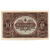 10 Korona Államjegy 1920. XF