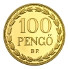 Magyar Királyság 100 Pengő 1927 UV aranyleveret