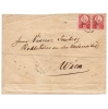 Réznyomású 5 Krajcáros pár 2. súlyfokozatú levélen 1874