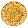 1991 Pápa látogatás arany 10000 Forint certifikát és díszdoboz