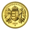 Magyar Királyság 100 Pengő 1928 UV sárgaréz Próbaveret