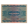 Ausztria 100 Korona Bankjegy 1922 aUNC