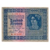 Ausztria 1000 Korona Bankjegy 1922 F