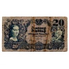Ausztria 20 Schilling Bankjegy 1945