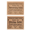 Ausztria Notgeld Altheim 20-50 Heller 1920 2db