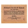 Ausztria Notgeld Aschach a.d. Donau 50 Heller 1920