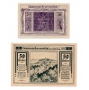 Ausztria Notgeld Brunnenthal 20-50 Heller 1920 2db