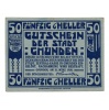 Ausztria Notgeld Gmunden 50 Heller 1920