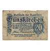 Ausztria Notgeld Gunskirchen 20 Heller 1920