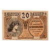 Ausztria Notgeld Hausmening 20 Heller 1920