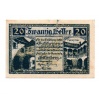 Ausztria Notgeld Helfenberg 20 Heller 1920